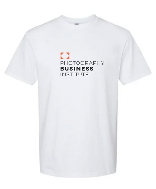 White Crewneck Logo T-shirt